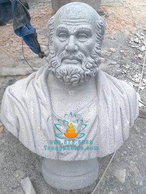 Tượng Chân Dung Bằng Đá Tự Nhiên Đẹp